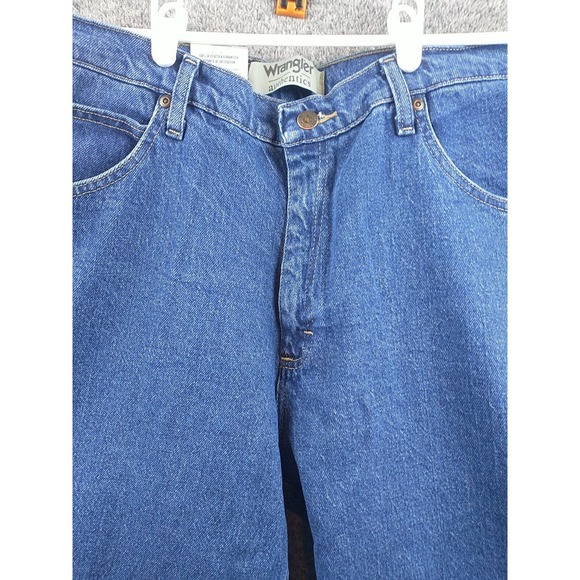 Wrangler Authentics Regular Fit Straight Leg Work Jeans‎ Mens Pants 36x32 - Picture 2 of 13